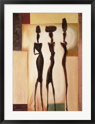 Framed Art Island Ladies II by Alfred Gockel | 27 1/2 x 19 3/4