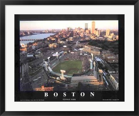 Framed Art Boston, Massachusetts - Fenway Park by Mike Smith | 22 x 28
