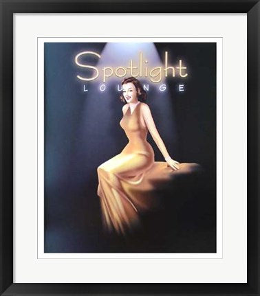 Framed Art Spotlight Lounge by Ralph Burch | 22 x 18