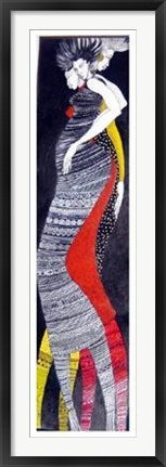 Framed Art Long Legs by Charles Bibbs | 39 x 13 1/4