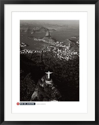 Framed Art Rio de Janeiro by Marilyn Bridges | 31 1/2 x 23 1/2