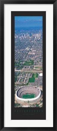 Framed Art Philadelphia, Pennsylvania - Veterans Stadium by Jerry Driendl