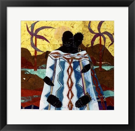 Framed Art Embrace the Hold by Willie Torbert | 16 x 13 1/2