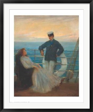 Framed Art Flirtation by Abbott Fuller Graves | 35 x 28