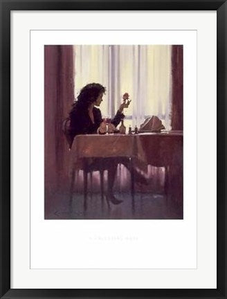 Framed Art A Valentine Rose by Raymond Leech | 27 x 20
