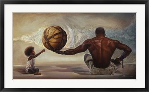 Framed Art If This World Were Mine (Male) by WAK - Kevin A. Williams