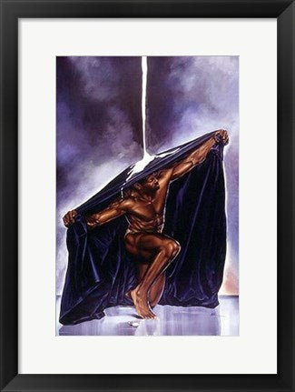 Framed Art Stay Black by WAK - Kevin A. Williams | 18 x 12