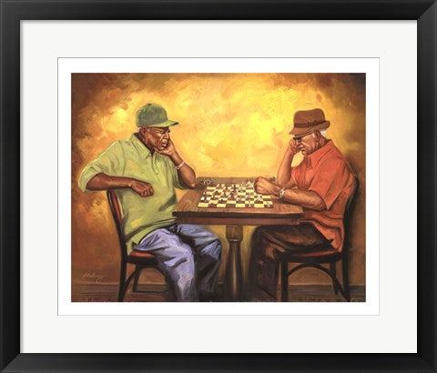 Framed Art Chet and Hector by Sterling Brown | 16 x 20
