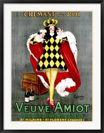 Framed Art Veuve Amiot by Leonetto Cappiello | 36 x 27