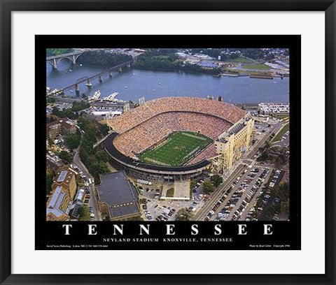 Framed Art Neyland Stadium - Knoxville, Tennessee by Brad Geller