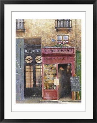 Framed Art Hotel de Paris by Christian Gustin | 31 1/2 x 23 1/2