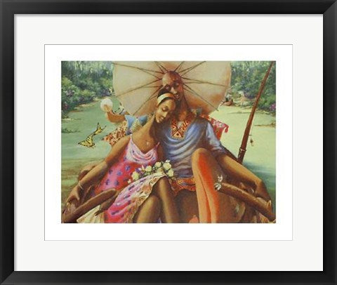 Framed Art Driftin’ by John Holyfield | 16 x 20