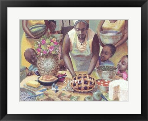 Framed Art Mama’s Table by John Holyfield | 16 x 20
