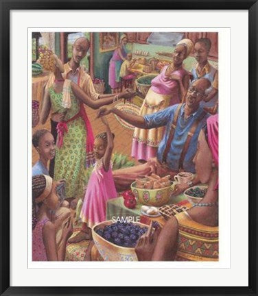 Framed Art Good Times by John Holyfield | 32 x 26