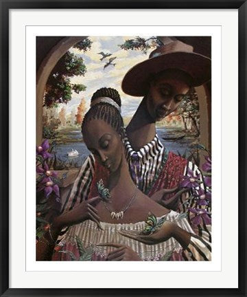 Framed Art Soul Mates by John Holyfield | 31 x 25