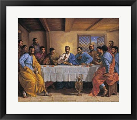Framed Art Last Supper by Sarah Jenkins | 16 x 20