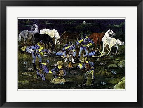 Framed Art At Ease by Annie Lee | 15 7/8 x 22 1/2