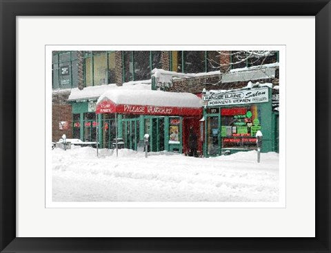 Framed Art Village Vanguard by Igor Maloratsky | 13 x 19