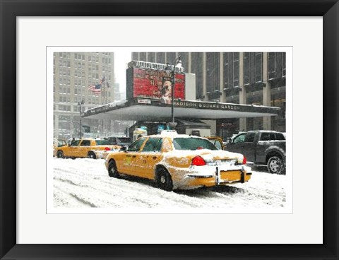 Framed Art Madison Square Garden by Igor Maloratsky | 13 x 19