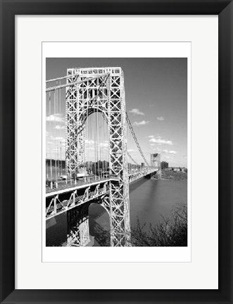 Framed Art George Washington Bridge by Igor Maloratsky | 19 x 13