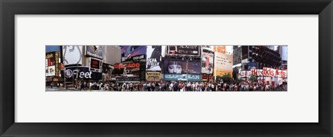 Framed Art Tickets Line Panorama by Igor Maloratsky | 13 x 19
