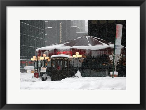 Framed Art Maison Restaurant, 7th Avenue by Igor Maloratsky | 13 x 19