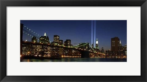 Framed Art Memorial Lights Panorama by Igor Maloratsky | 13 x 19