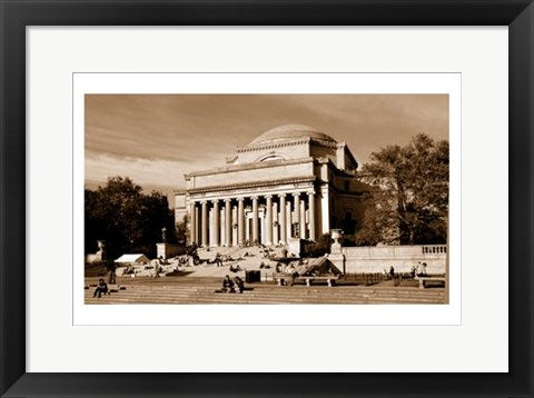 Framed Art Columbia Library by Igor Maloratsky | 13 x 19