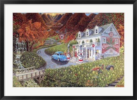 Framed Art Mountain High by Tom Masse | 22 x 32