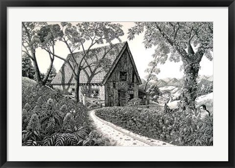 Framed Art Field of Dreams by Tom Masse | 22 x 32