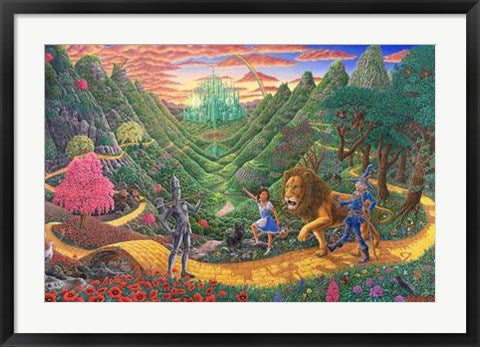 Framed Art Wizard of Oz by Tom Masse | 22 x 32
