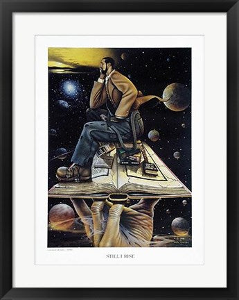 Framed Art Still I Rise by Kamal Mateen | 23 3/8 x 17 3/8