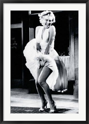 Framed Art Marilyn Monroe in 'The Seven Year Itch' 36 x 24