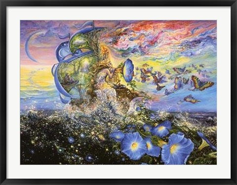 Framed Art Andromeda's Quest by Josephine Wall | 24 x 36