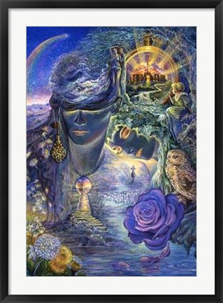 Framed Art Key to Eternity by Josephine Wall | 36 x 24