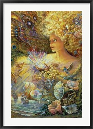 Framed Art Crystal of Enchantment by Josephine Wall | 36 x 24