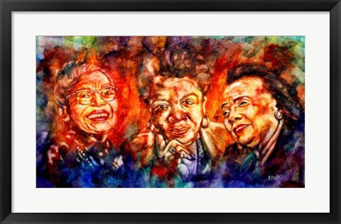 Framed Art Trailblazers by Andrew Nichols | 16 x 27