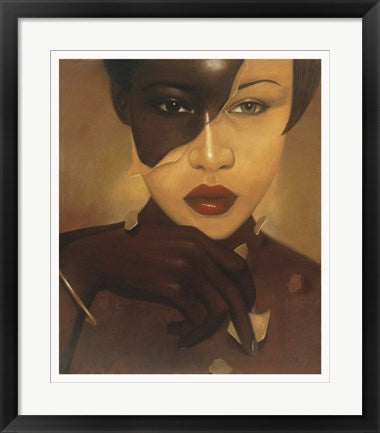 Framed Art The Skin I'm In: Female by Laurie Cooper | 25 7/8 x 20