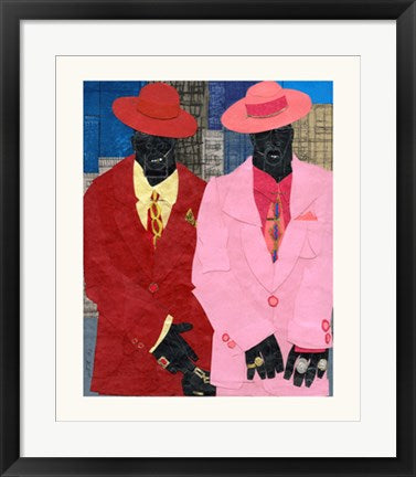 Framed Art Show On by Willie Torbert | 23 7/8 x 20