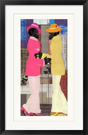 Framed Art Brothers Ballin' by Willie Torbert | 28 x 16
