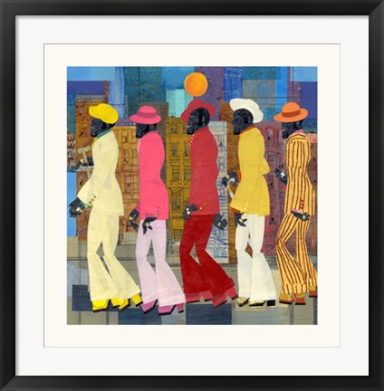 Framed Art Five Deep by Willie Torbert | 24 1/2 x 24
