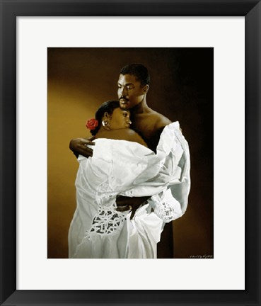 Framed Art Embrace by Edward Clay Wright | 19 x 13