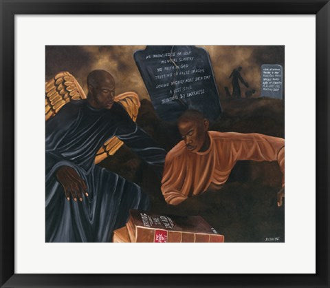 Framed Art Rasing the Dead by Juda Ward | 13 x 19