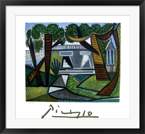 Framed Art Le Vert Egalant by Pablo Picasso | 21 1/2 x 26 1/2