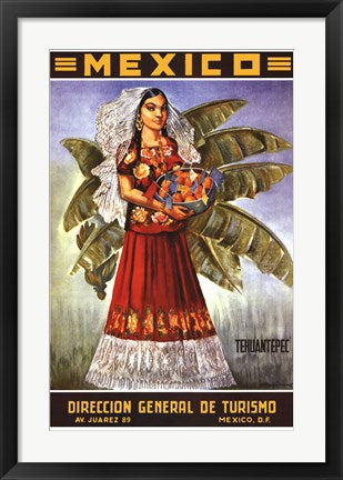 Framed Art Tehuantepec, Mexico 26 7/8 x 18