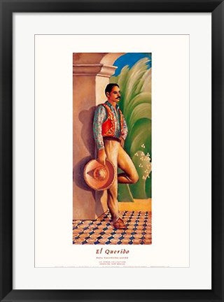 Framed Art El Quierdo by Paul Valentine Lantz | 24 x 16