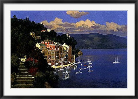 Framed Art Morning Walk by Lucio Sollazzi | 27 x 40