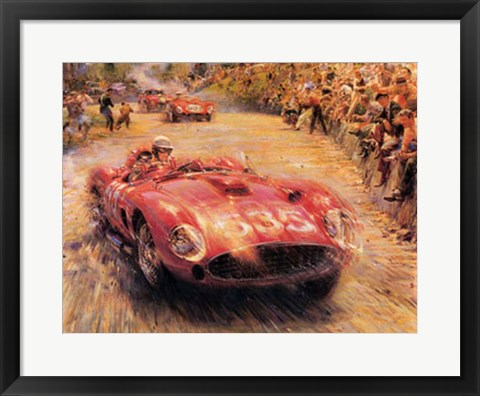 Framed Art Ferarri 535 14 ½ x 20 ½