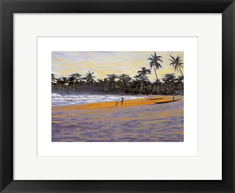 Framed Art The Gold Coast by Tilly Willis | 11.8 x 15.7
