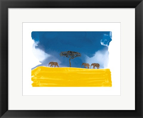 Framed Art On The Horizon by Tony Sharp | 11.8 x 15.7
